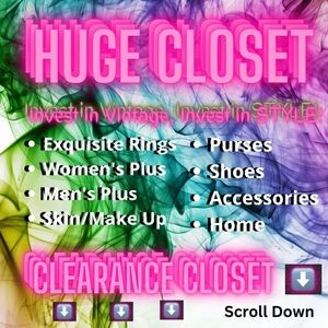 Hello & Welcome 🙏🏻 TIP: Use the FILTER BUTTON to SORT & SEARCH HUGE Closet